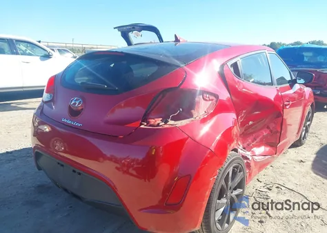 2016 Hyundai Veloster из США, поврежденный, VIN KMHTC6AD3GU256527